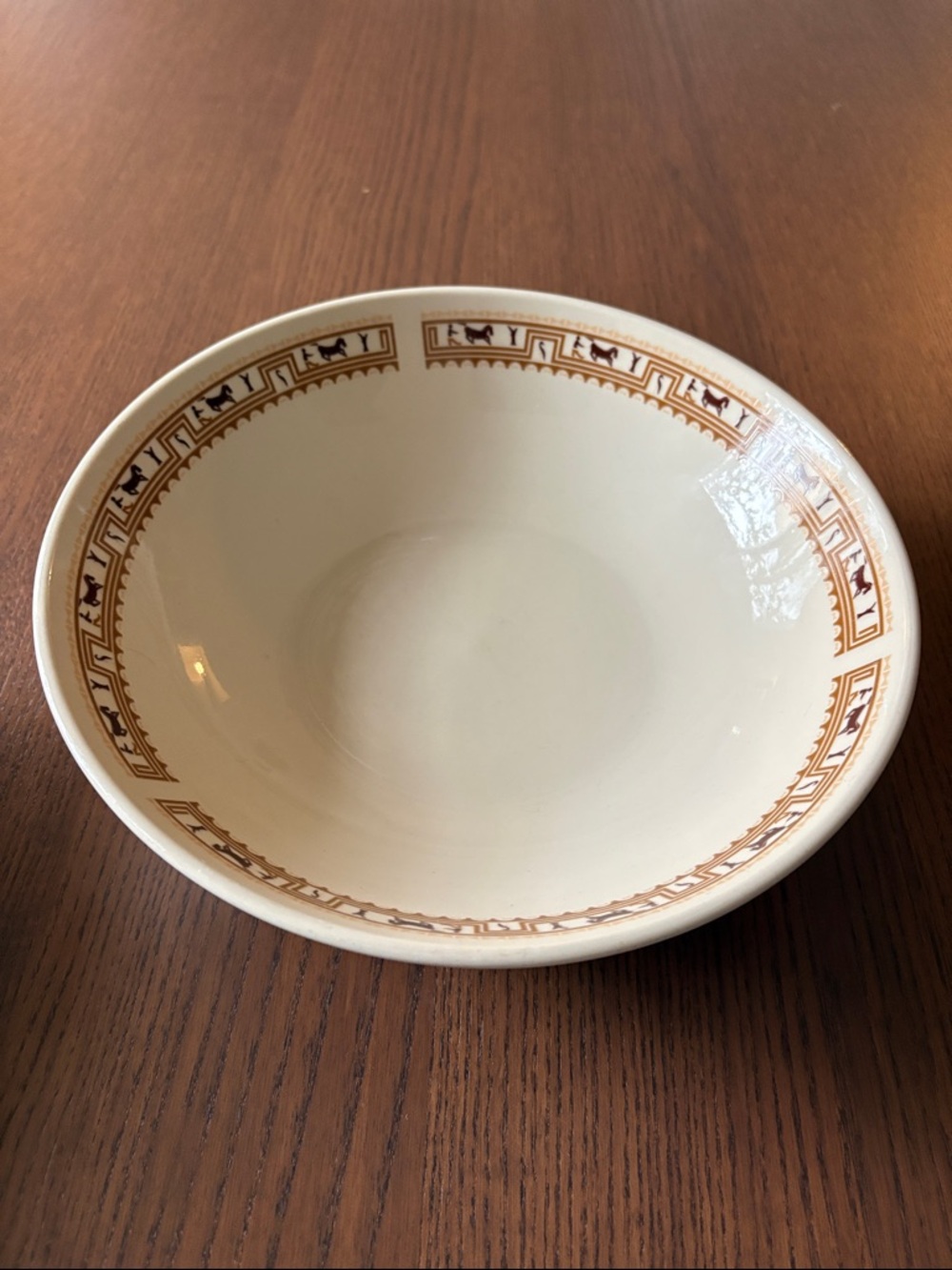 LORD NELSON - Ceramic Serving Bowl - Cowboys & Horses Western Themed